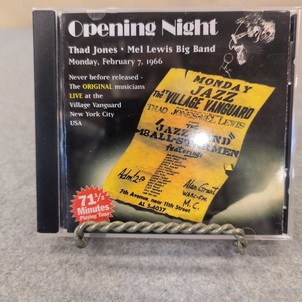Thad Jones Mel Lewis Big Band Opening Night Live Village Vanguard CD 1966 Jazz - Picture 1 of 2
